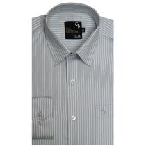 Stripes Gray Shirt : Business