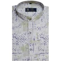 Print Gray Shirt : Party
