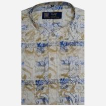 Print Green Shirt : Party