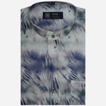 Print Green Shirt : Party