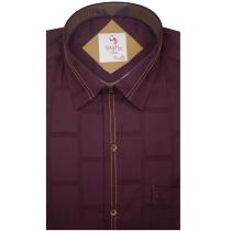 Combination Maroon Shirt : Party