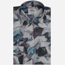 Print Maroon Shirt : Ditto