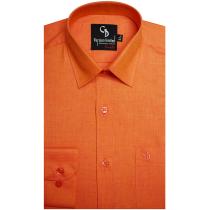 Plain Rust Shirt : Business