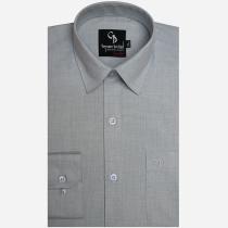 Plain Light Gray Shirt : Business