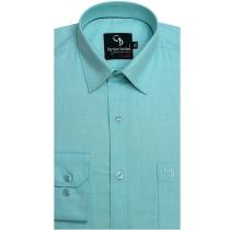Plain Light Green Shirt : Business