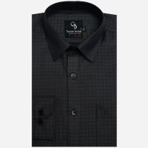 Checks Brown Shirt : Business