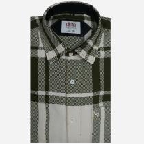 Checks Green Shirt : Ditto