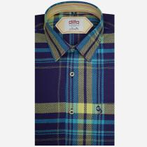 Checks Blue Shirt : Ditto