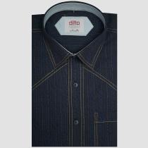 Stripes Blue Shirt : Ditto