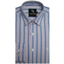 Stripes Blue Shirt : Business