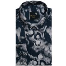 Print Black Shirt : Party