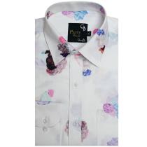 Print White Shirt : Party