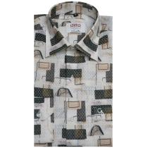 Print Cream Shirt : Ditto