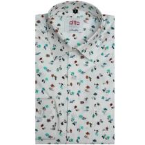 Print Cream Shirt : Ditto