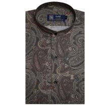 Print Gray Shirt : Party
