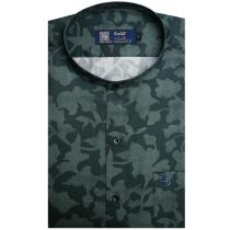 Print Green Shirt : Party