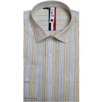 Self Design White Shirt : Slim