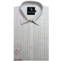 Stripes Blue Shirt : Business
