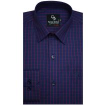 Checks Maroon Shirt : Business