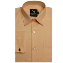 Self Design Peach Shirt : Business