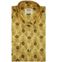 Print Orange Shirt : Ditto