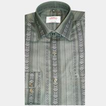 Print Green Shirt : Ditto