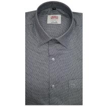 Self Design Navy Blue Shirt : Ditto