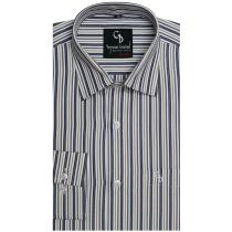 Stripes Khakhi Shirt : Business
