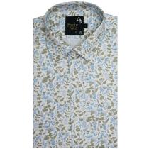 Print Green Shirt : Party