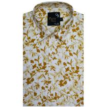 Print Gold Shirt : Party