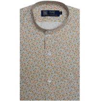 Print Orange Shirt : Party