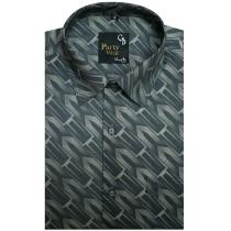 Print Black Shirt : Party