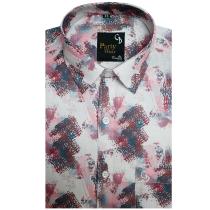 Print White Shirt : Party