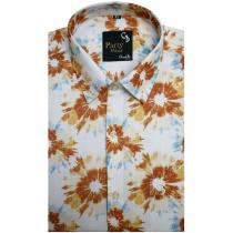 Print Yellow Shirt : Party