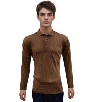 Combination Brown T-shirt : Regular