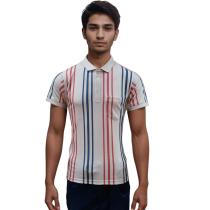 Stripes Peach Shirt : Regular