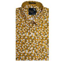 Print Yellow Shirt : Party