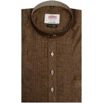 Combination Brown Shirt : Ditto