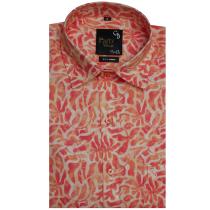 Print Orange Shirt : Ditto