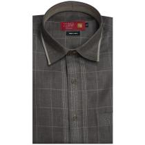 Combination Brown Shirt : Ditto