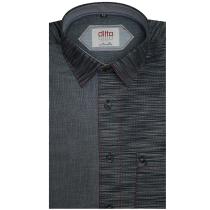 Self Design Gray Shirt : Ditto