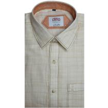 Checks Fawn Shirt : Ditto