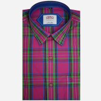 Checks Pink Shirt : Ditto