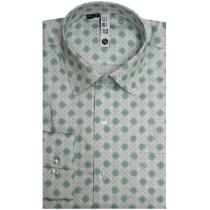 Print Cream Shirt : Trending