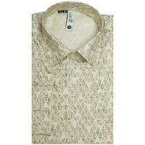 Print Mauve Shirt : Slim