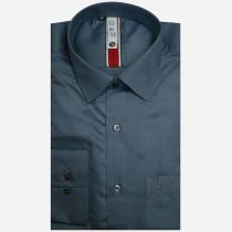 Self Design Gray Shirt : Slim