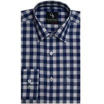 Checks White Shirt : Business