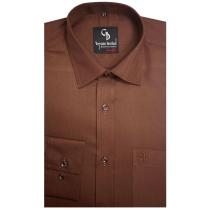 Plain Brown Shirt : Business