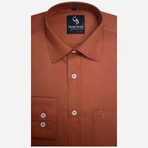 Plain Rust Shirt : Business