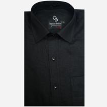 Plain Black Shirt : Business